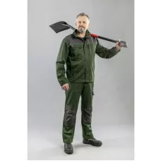 RUWER Полукомбинезон рабочий темно-зеленый S (48) HT5K360-S