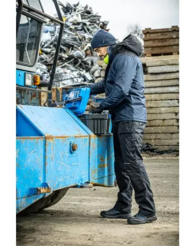 NEKAR Брюки рабочие с навесными карманами и ремнем темно-синие M (50) HT5K365-M