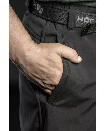 ELDE Брюки рабочие SOFTSHELL черные L (52) HT5K366-L