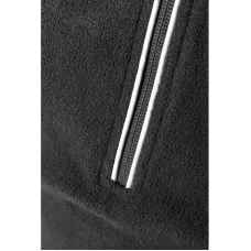 EDER Толстовка флисовая на молнии 3/4 черная  M (50) HT5K374-M
