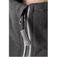 EDER Толстовка флисовая на молнии 3/4 черная  XL (54) HT5K374-XL