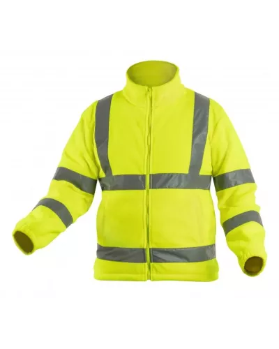 ALAND Толстовка сигнальная флисовая желтая 2XL (56) HT5K376-2XL