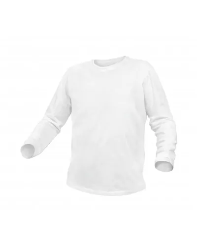 ILM Футболка с длинным рукавом хлопковая белая 3XL (58) HT5K421-3XL