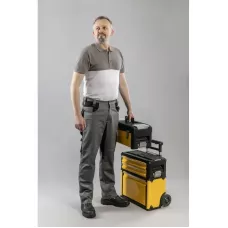 URFT Сорочка поло белая/темно-серая  2XL (56) HT5K422-2XL