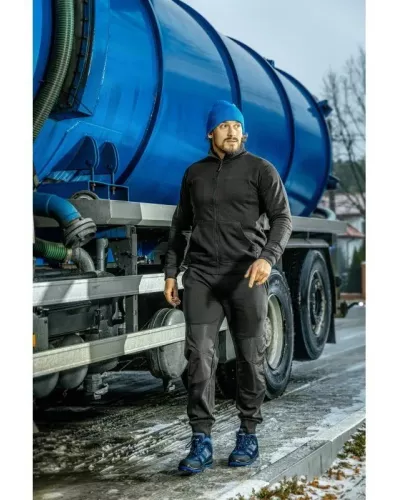 BREND Толстовка спортивная/рабочая черная 3XL (58) HT5K438-3XL