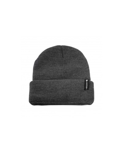 EGON зимняя двойная шапка темно-серая меланжевая HT5K465