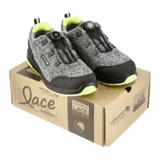 KEMINITZ Полуботинки рабочие LACE SYSTEM S1PS SR FO серый меланж/зеленый 40 HT5K578-40