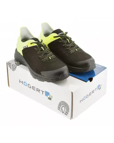 SAUTEN Полуботинки рабочие O1 FO SR черные/желтые hi-vis 41 HT5K579-41