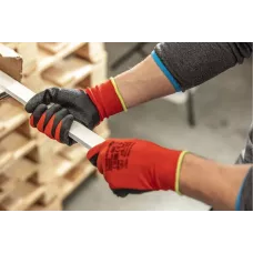 RODER Перчатки рабочие с вспененным латексом размер 10 (12 пар) HT5K751-10