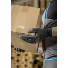 JAGST Перчатки рабочие с полиуретановым покрытием размер 10 (12 пар) HT5K757-10-W