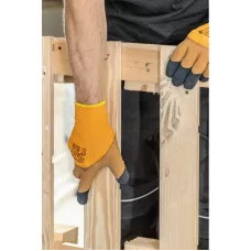 LYCK Перчатки рабочие утепленные с вспененным латексом размер 9 HT5K769-9