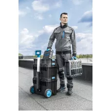 TAUBER Куртка рабочая 4-way stretch темно-серая 2XL (56) HT5K811-2XL