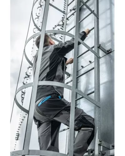 TAUBER Куртка рабочая 4-way stretch темно-серая XL (54) HT5K811-XL