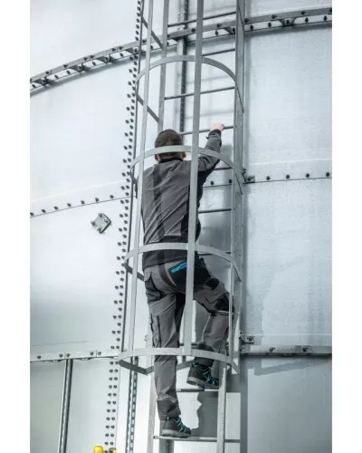 TAUBER Куртка рабочая 4-way stretch темно-серая XL (54) HT5K811-XL