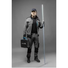 TAUBER Куртка рабочая 4-way stretch темно-серая XL (54) HT5K811-XL