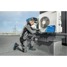 TAUBER Брюки рабочие 4-way stretch темно-серые 2XL (56) HT5K812-2XL