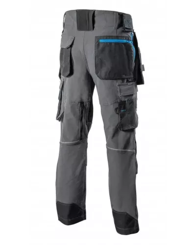 TAUBER Брюки рабочие 4-way stretch темно-серые XL (54) HT5K812-XL