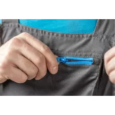 WURNITZ Полукомбинезон рабочий темно-серый S (48) HT5K815-S