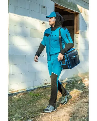 BEELITZ Куртка рабочая эластичная морская /черная 2XL (56) HT5K818-2XL
