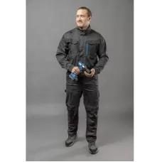 WURNITZ Комбинезон рабочий эластичный темно-серый L (52) HT5K820-L