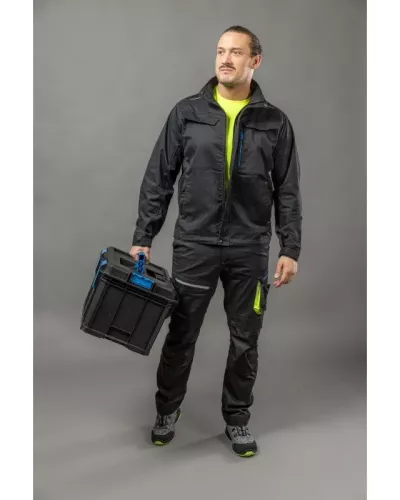 REETZ Куртка рабочая эластичная черная 4XL (60) HT5K823-4XL