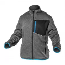 NISTER Толстовка рабочая серый меланж/синяя XL (54) HT5K900-XL