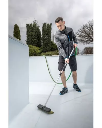 NISTER Толстовка рабочая серый меланж/синяя XL (54) HT5K900-XL