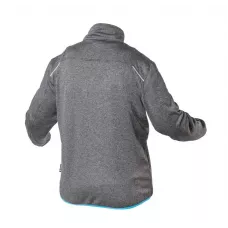 NISTER Толстовка рабочая серый меланж/синяя XL (54) HT5K900-XL