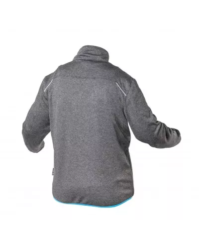 NISTER Толстовка рабочая серый меланж/синяя XL (54) HT5K900-XL