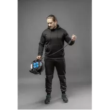 TREBEL Брюки с навесными карманами спортивные/рабочие черные L (52) HT5K902-L