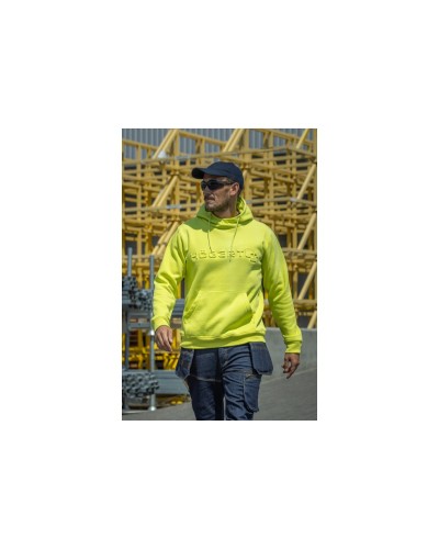 HOGERT Толстовка спортивная с капюшоном лимонный 2XL (56) HT5K909-2XL