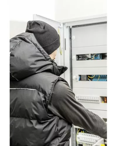 BORGER Жилет утепленный с капюшоном черный 2XL (56) HT5K920-2XL