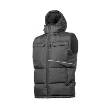 BORGER Жилет утепленный с капюшоном черный 3XL (58) HT5K920-3XL