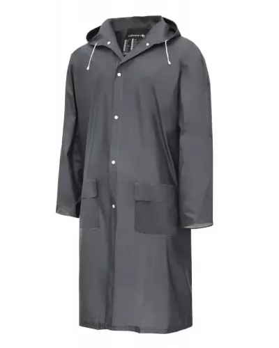 AUSSER Плащ-дождевик ПВХ графитовый M (50) HT5K940-M