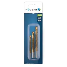 Набор фрезерных  сверл 5, 6, 8 мм, 3 шт. HT6D336