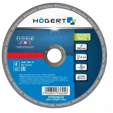 Диск отрезной по металлу Inox 10 шт. 180×1,6×22,23 HT6D633