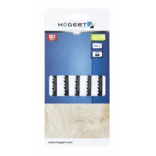 Полотно для электролобзика по дереву для быстрого криволинейного реза 100 мм,  6TP, 5 шт HT6D659