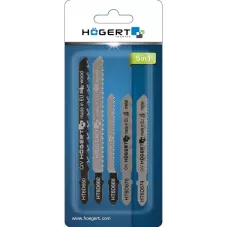 Набор полотен для электролобзика по металлу, дереву, 5 шт HT6D690