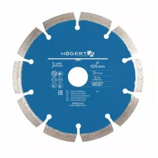 Диск отрезной алмазный 125 х 2,2 х 22,2 мм, turbo, laser welded HT6D742