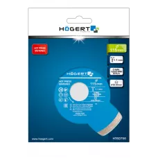 Диск отрезной алмазный супертонкий 125 х 1,1 х 1,12,3 мм HT6D757