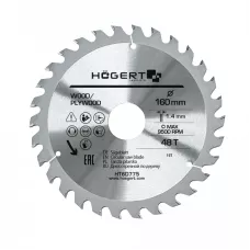 Диск пильный по дереву 160x48Tx30, Mn65 HT6D775