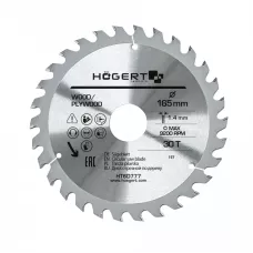 Диск пильный по дереву 165x65Tx30, Mn65 HT6D777