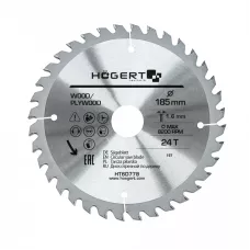 Диск пильный по дереву 185x24Tx30, Mn65 HT6D778