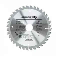 Диск пильный по дереву 185x36Tx30, Mn65 HT6D779