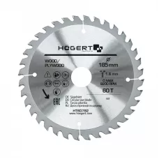 Диск пильный по дереву 185x60Tx30, Mn65 HT6D782