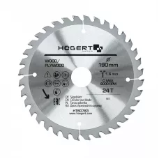 Диск пильный по дереву 190x24Tx30, Mn65 HT6D783