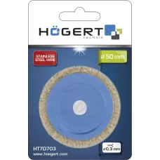 Щетка-крацовка чаша 50 мм, проволока из нержавеющей стали; 0,3mm HT7D703