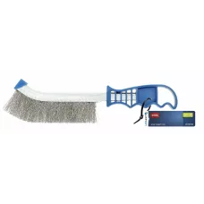Ручная щетка 250 мм сталь, 0.3мм HT7D750