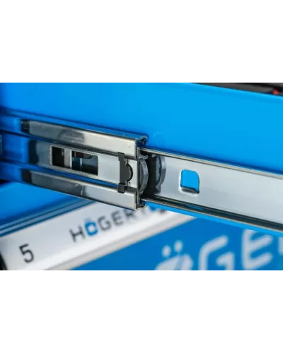 Тележка инструментальная 6 ящиков, усиленный пластиковый верх. HT7G046