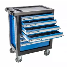 Тележка инструментальная 7 ящиков, усиленный пластиковый верх. HT7G047